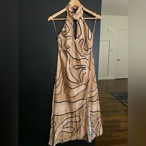 BNKR Finders Keepers Giselle Halter Dress Size Small